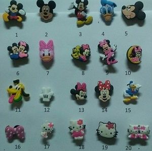 14 pcs Mix and Match shoe charm for crocs shoes